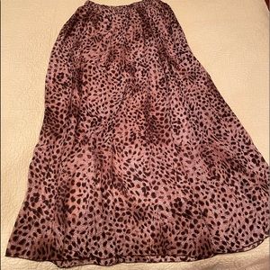 Broomstick skirt, long length